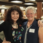 Karen and Library President, Joan Wallace -