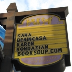 Book Soup, West Hollywood, California, February 11, 2012