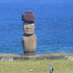 Morai Statute with Eyes - Easter Island