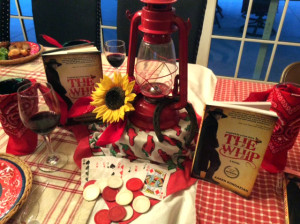 Be creative! Make a table centerpiece - Porter Valley Women's Book Club