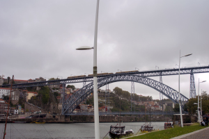 Dom Luís I Bridge over the Douro River - Oporto, Portugal
