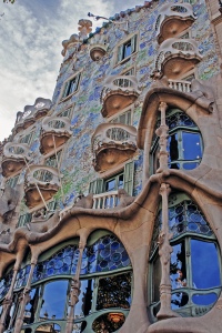 Casa dels ossos (House of Bones) by Antoni Gaudí - Barcelona, Spain