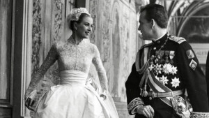 Grace Kelly marriage to Prince Rainier III in 1956 - Monte Carlo, Monaco