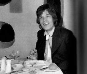 Mr Jagger Samples the Delights of the Positano Room, 1966 - Positano, Italy