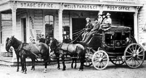 Wells Fargo stagecoach